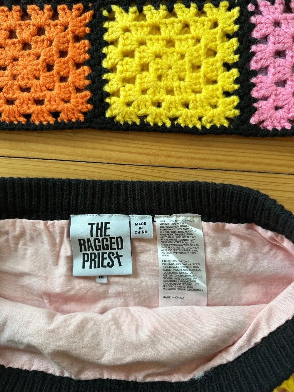 The Ragged Priest Patchwork Colorblock Crochet Set - Picture 6 of 10